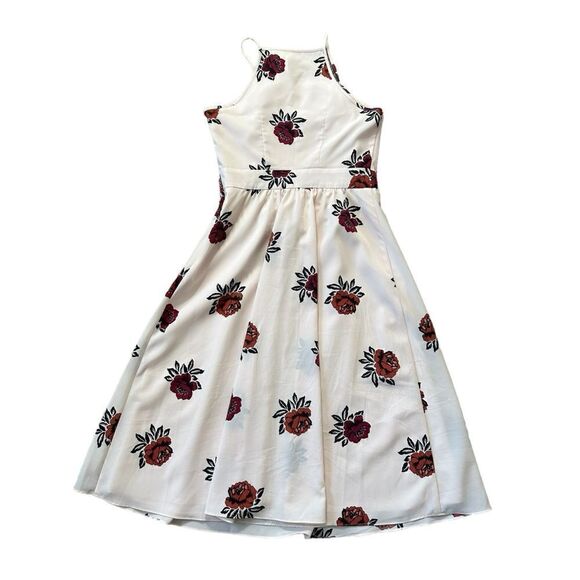 Ann Taylor Factory Pink Floral Sundress Size 2 - Picture 3 of 12